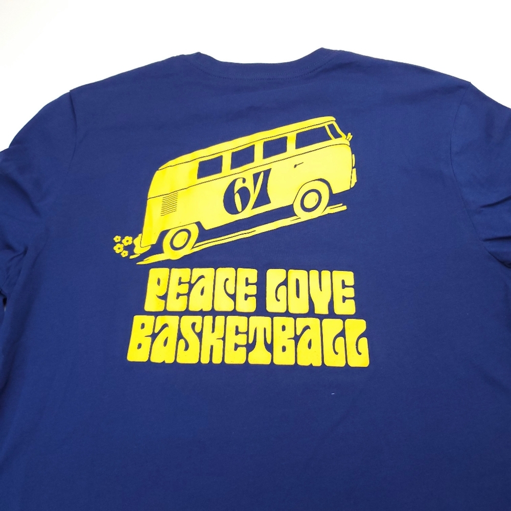 Nike Peace Love Basketball Long Sleeve Shirt Large